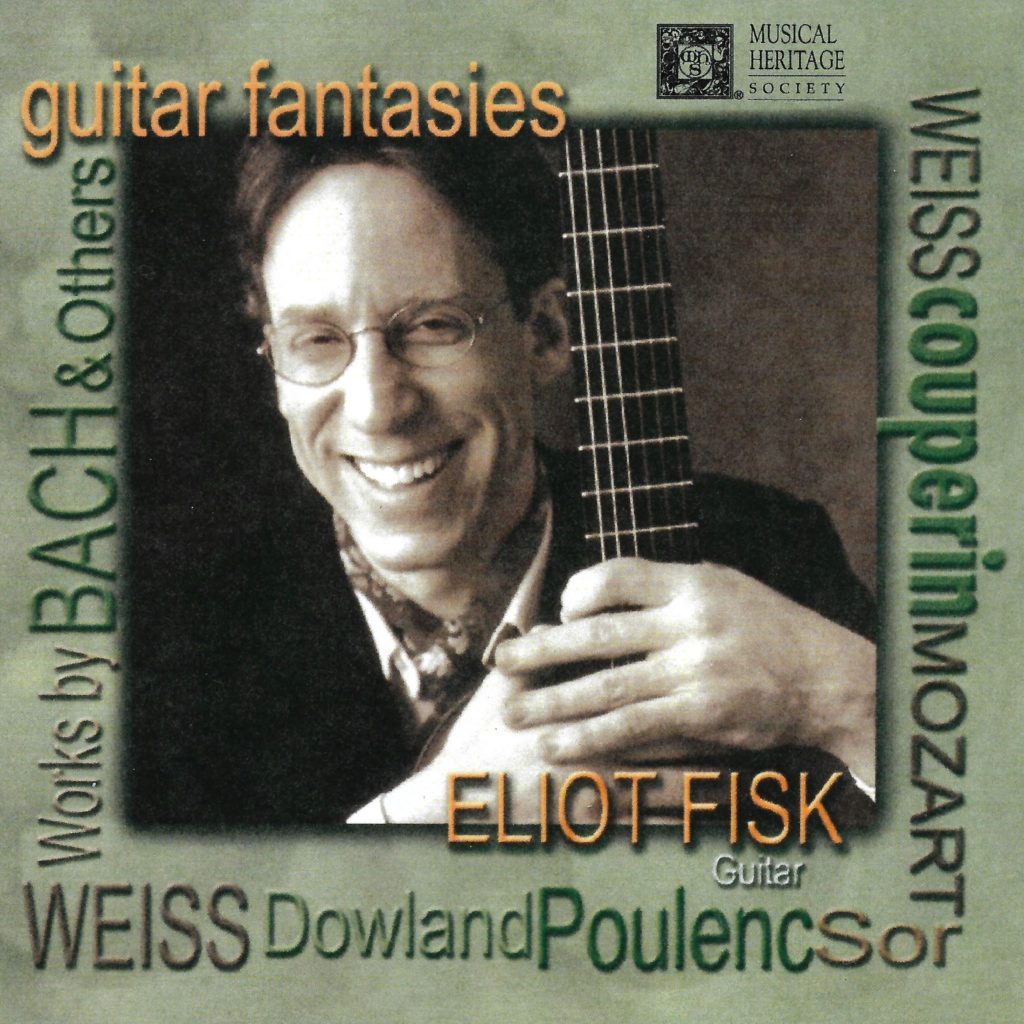 Eliot Fisk Guitar Fantasies square